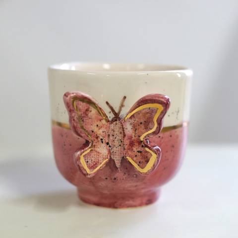 Butterfly in pink